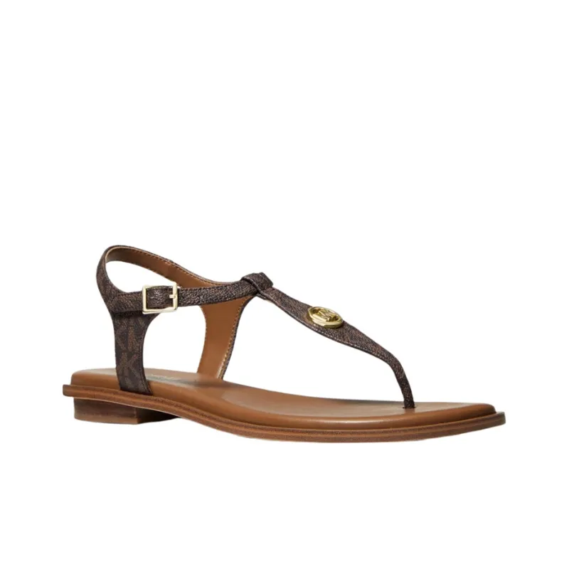 MICHAEL KORS Mallory Strap Sandals Women's Brown-2