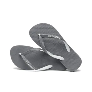 Havaianas Top Mi HAVIANA Beach Minimalist Style Sandals With Straps Flip Flops Unisex Steel Gray