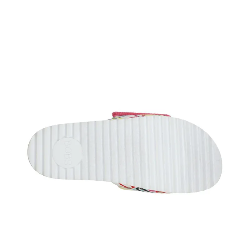 Skechers Bobs Slide Slippers Women's White/Multicolor Color-4