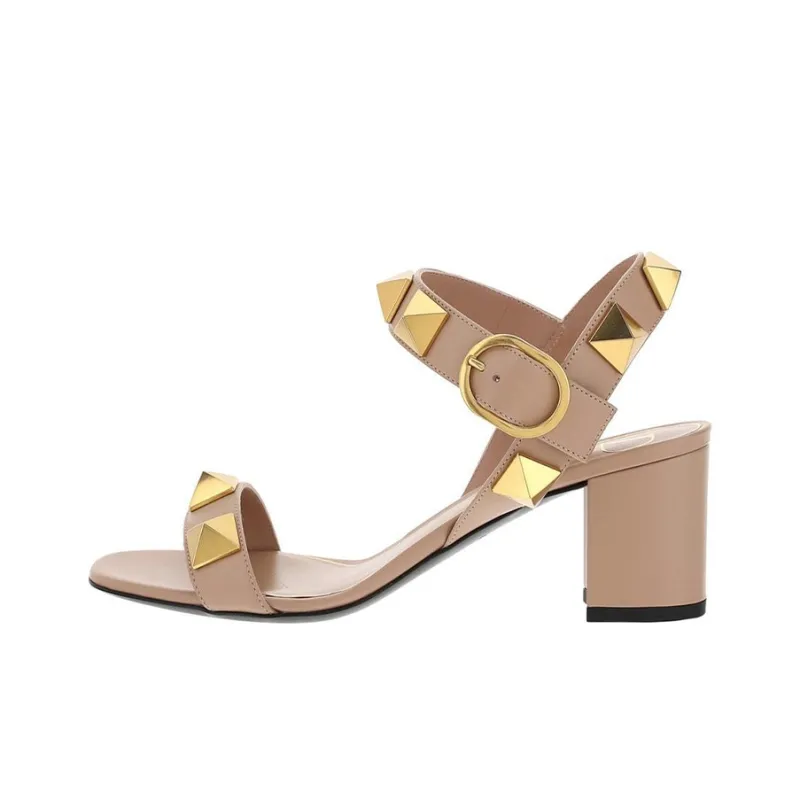 Valentino One Strap Sandals Women's Nude-0