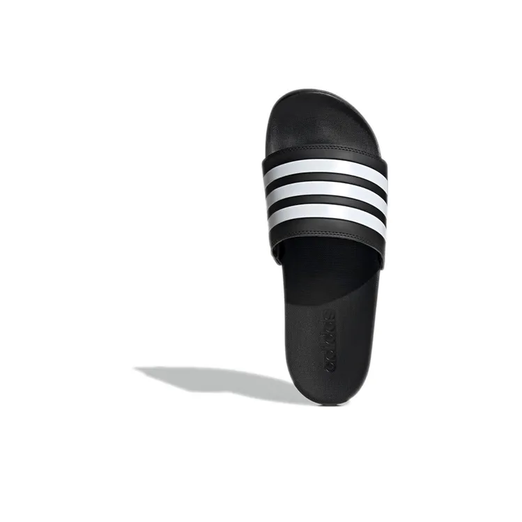 Adidas Adilette Comfort Slides Core Black Cloud White-4