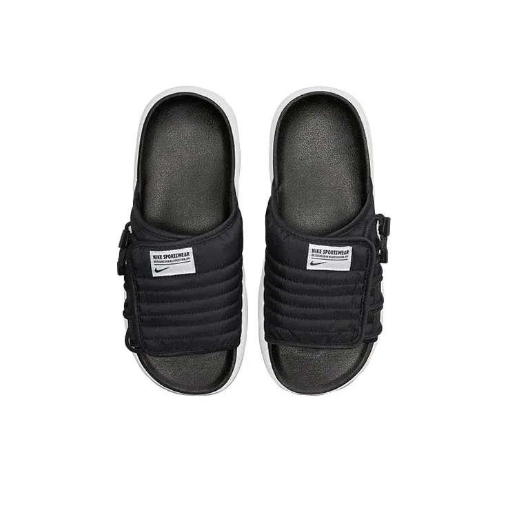 Nike Asuna 2 Slide Black White Women's-2