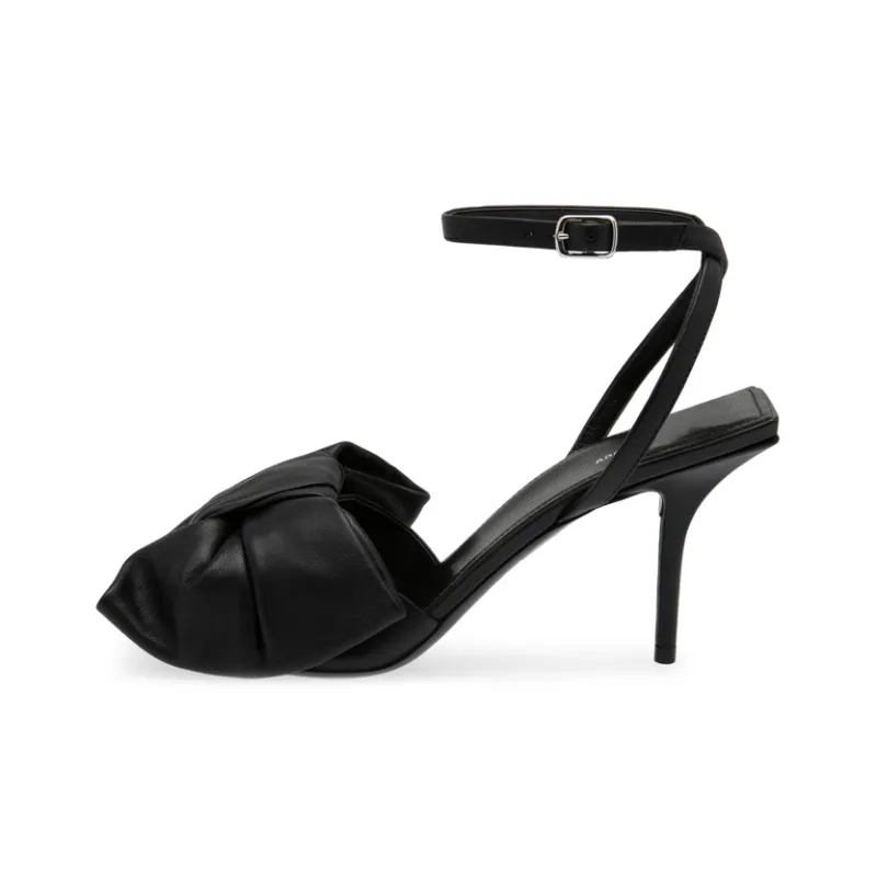 Balenciaga Knife One Strap Sandals Women's Black-0