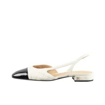 CHANEL Stylish Sandals Women's White