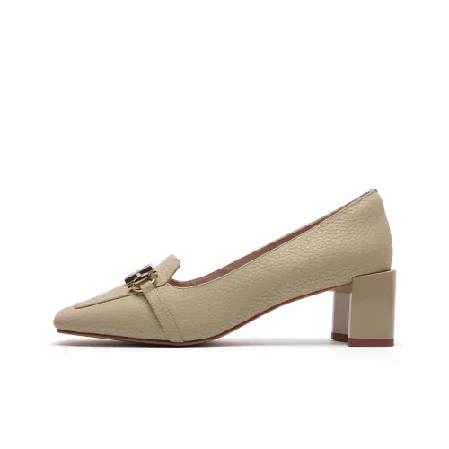 PACO GIL High Heels Women's Apricot