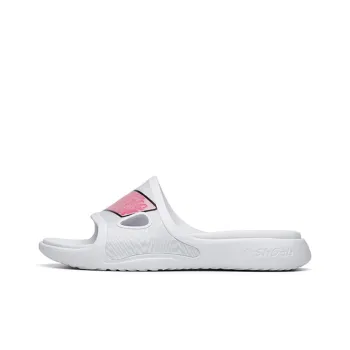 Anta Basketball Collection Rubber Sole Slide Slippers Men's White Red Yellow