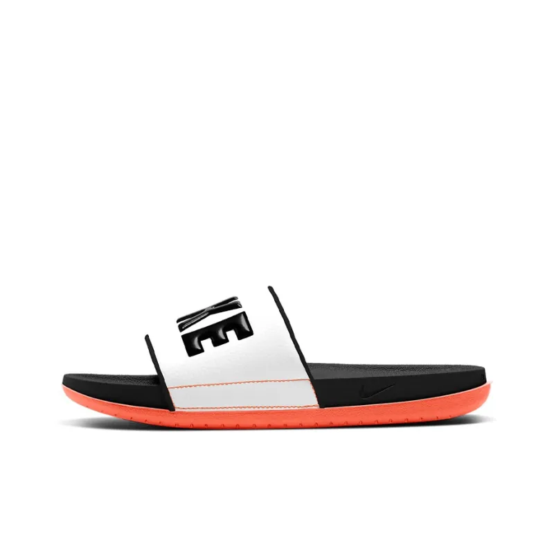 Nike Offcourt Slide 'White Turf Orange'-0