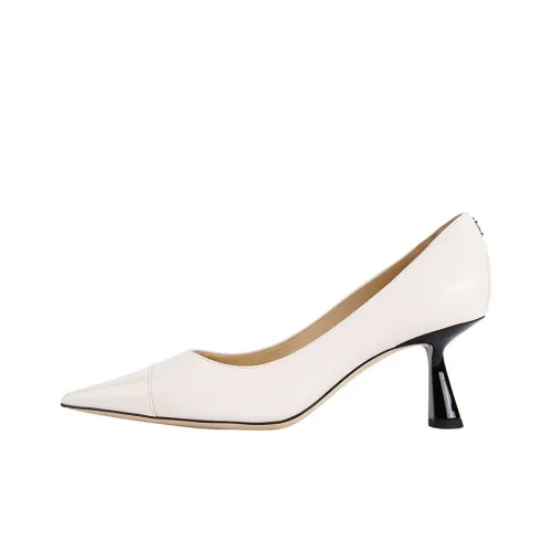 Jimmy Choo Rene High Heels Women's Off White