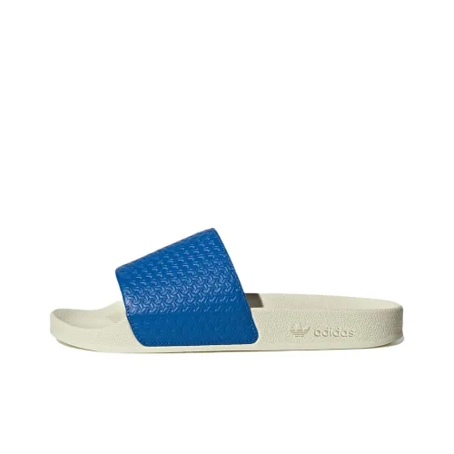 Adidas Originals ADILETTE Series Slide Slippers Men White/Blue