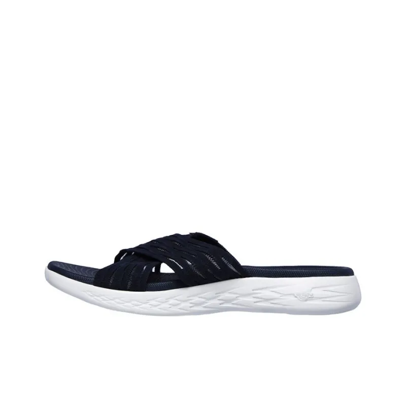Skechers ON THE GO Slide Slippers Women's Blue-0