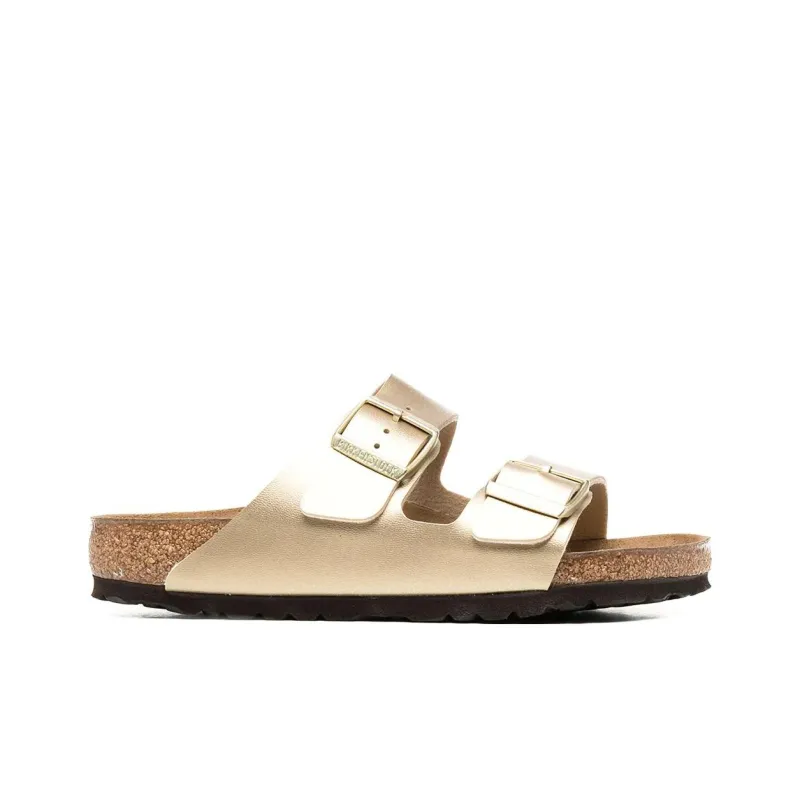 Birkenstock Arizona Birko-Flor Gold Women's-1