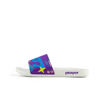 Kappa Kappa Player Series Slip-Resistant Slide Slippers Women's Blue Purple