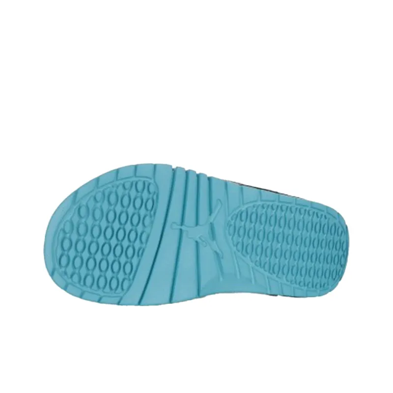 JORDAN Hydro 7 Retro Slide 'Dark Grey Blue Turquoise'-4
