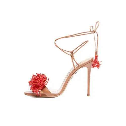 AQUAZZURA Beaded High-heel Sandals