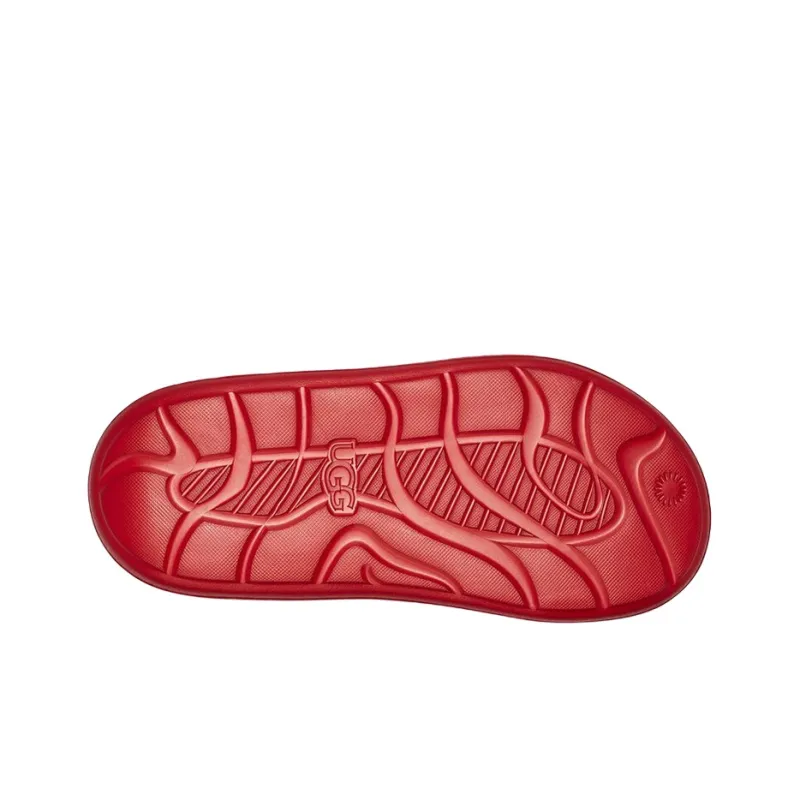 UGG Sport Yeah Slide Samba Red Women's-4
