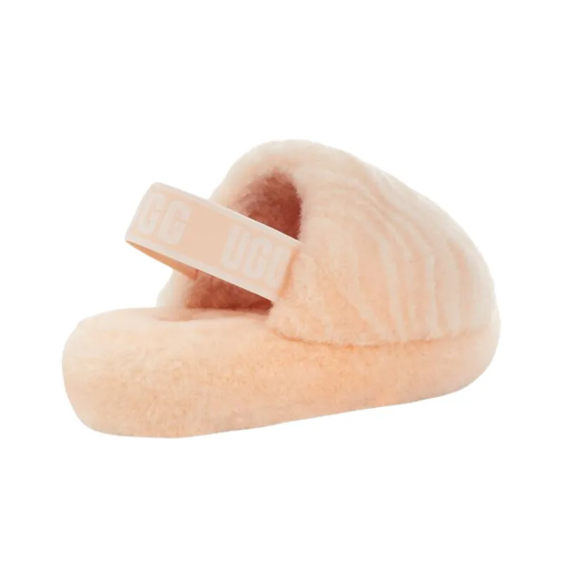 UGG FLUFF YEAH Slippers Women's Nude-1