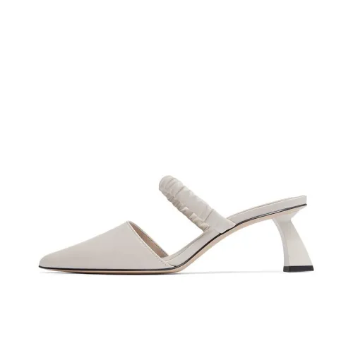 CHARLES&KEITH Mules Women's Pink White