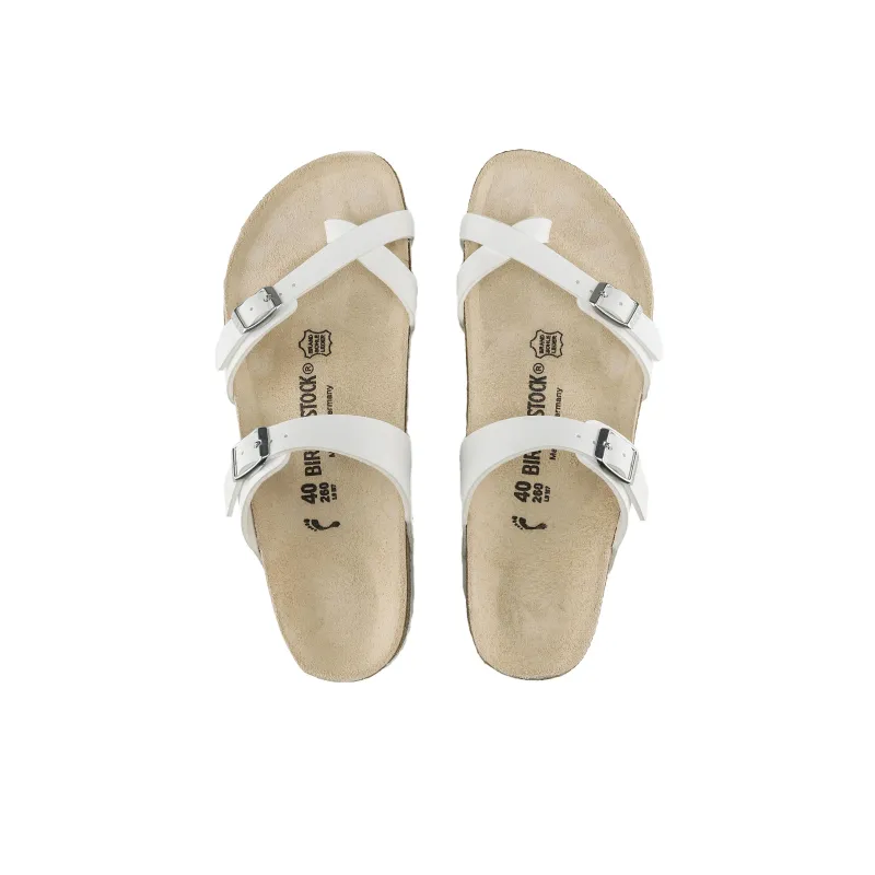Birkenstock Slide Slippers Unisex White Regular-3
