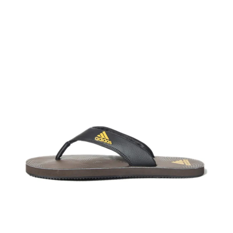 Adidas Stabile Rubber Sole Slide Slippers Men's Black Brown-0