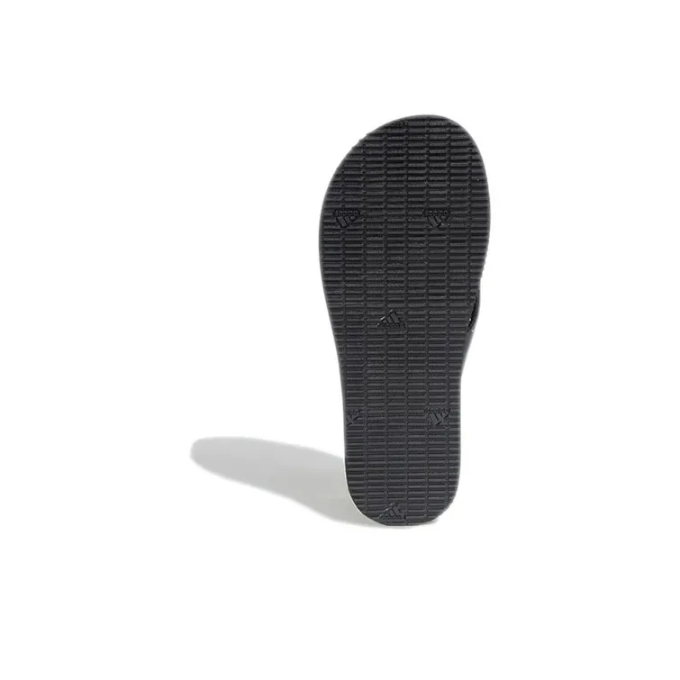 Adidas Stabile Rubber Sole Slide Slippers Men's Black Brown-5