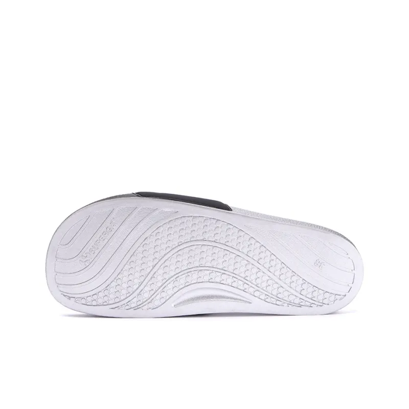 SUPERGA Slide Slippers Unisex Black/Orange-5