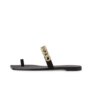 Giuseppe Zanotti Berenicee Chain Leather Sandals Women's