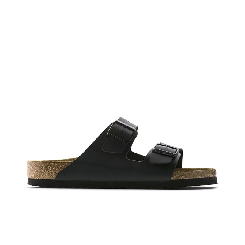 Birkenstock Arizona Version Black Brown Unisex Slippers-1
