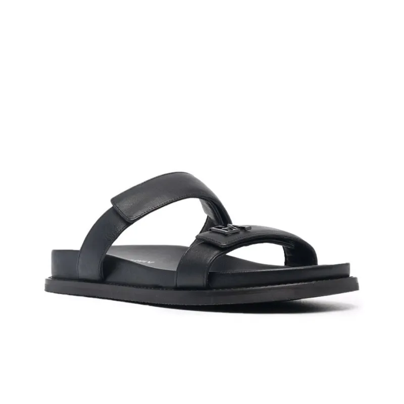 EMPORIO ARMANI Slide Slippers Women's Black-2