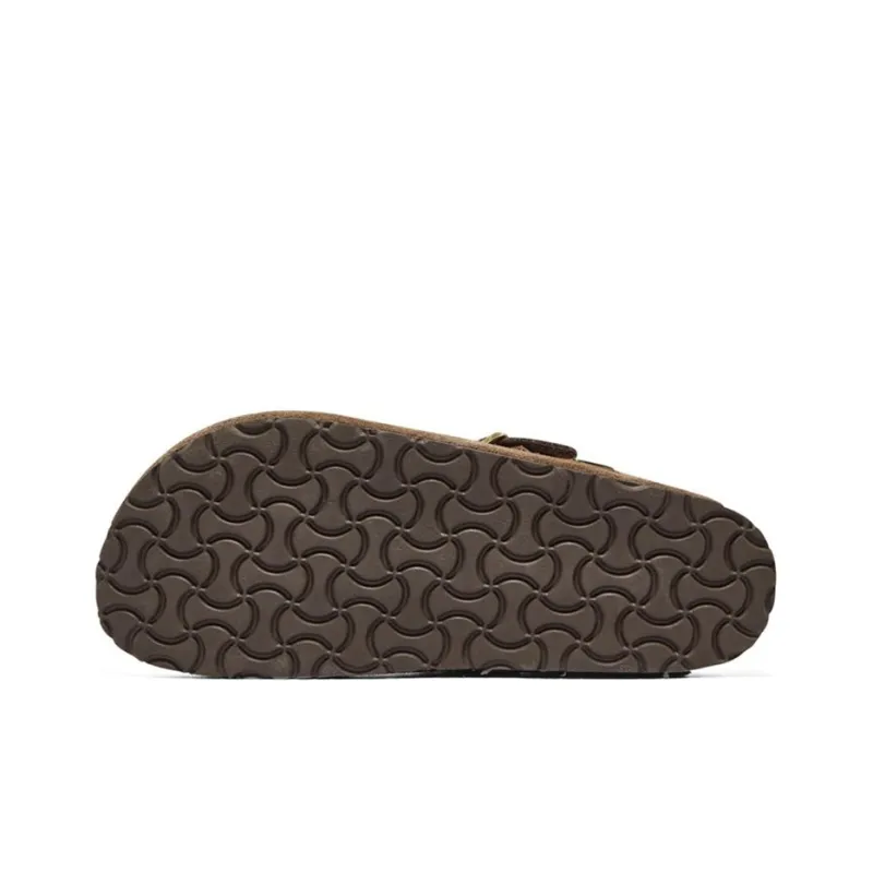 Skechers ARCH FIT GRANOLA Rubber Sole Quick Dry Slide Slippers Women's Brown-4