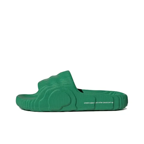 Adidas Adilette 22 Slides 'Green White'