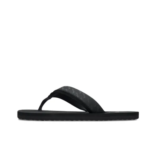 puma capucha Contour Series Rubber Sole Slip-Resistant Slide Slippers Men's Black
