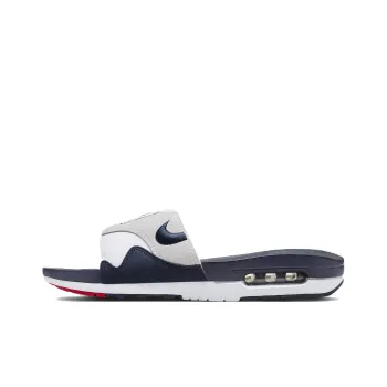 Nike Air Max 1 Slide Obsidian University Red