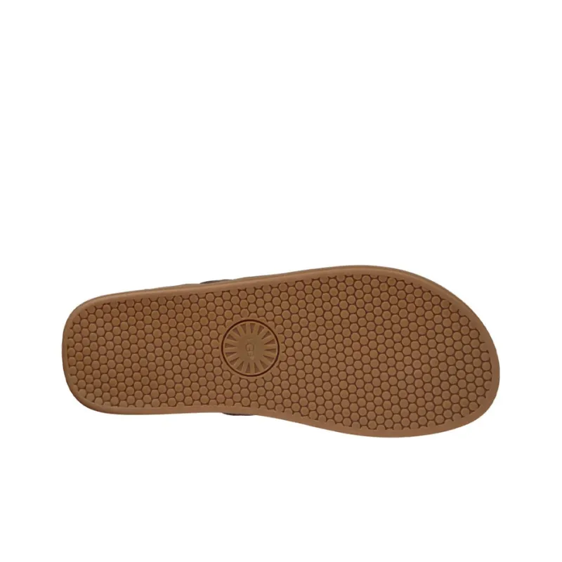 UGG Seaside Flip Minimalistic Cozy Flat Heel Sandals Brown-5