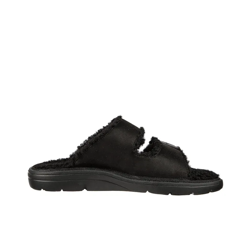 Skechers ARCH FIT LOUNGE Rubber Sole Slippers Women's Black-1