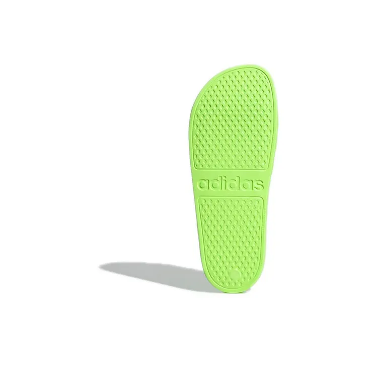 Adidas Adilette Aqua Slides 'Signal Green' Women's-5