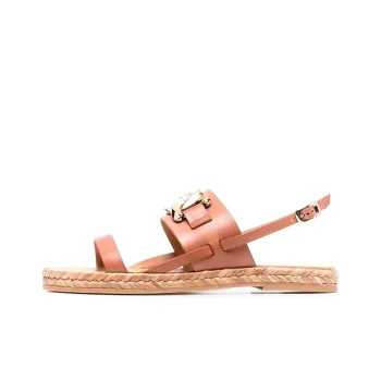 TOD'S Chain-link Slingback Sandals