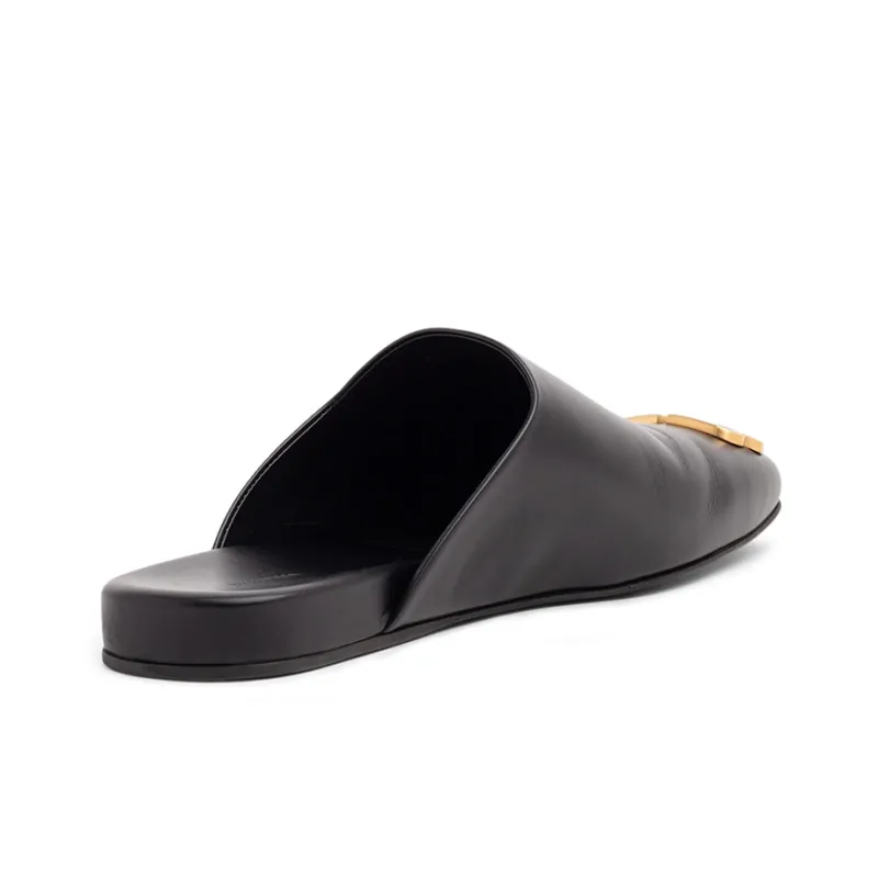 Balenciaga Leather Mules Women's-3