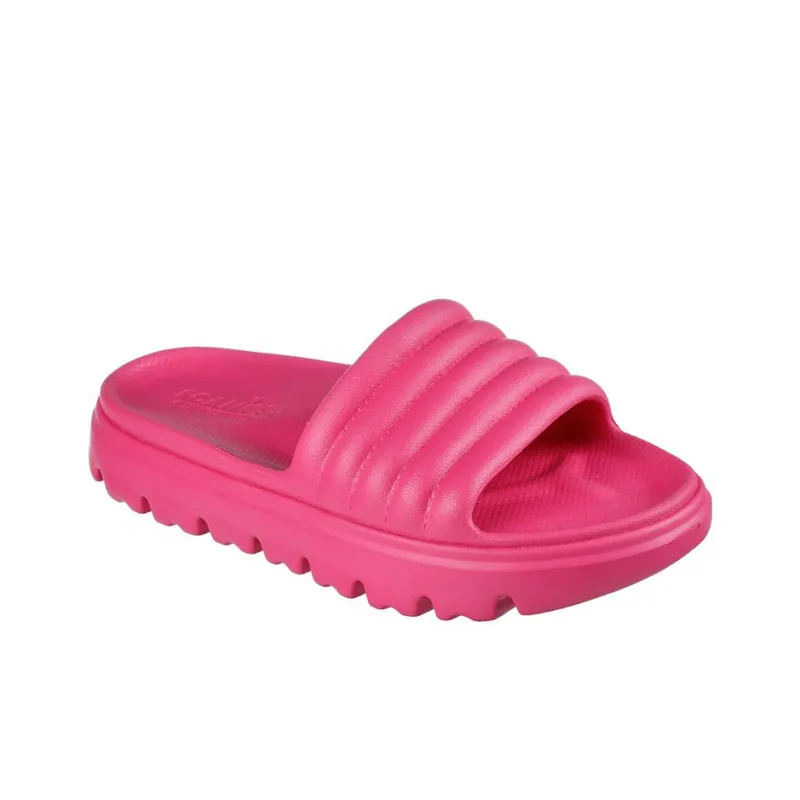 Skechers Foamies Slide Slippers Women's Bright Pink-2
