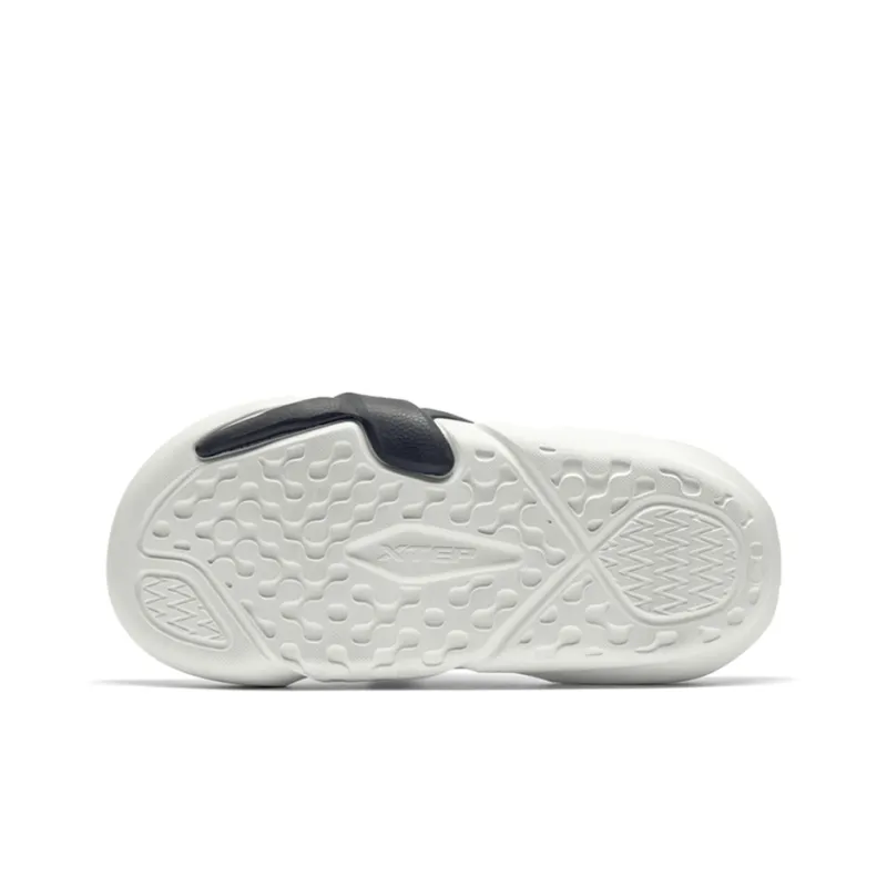 XTEP Rubber Sole Slide Slippers Men's Polar Bear Color Scheme-5