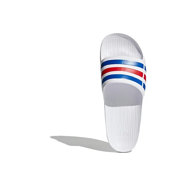 Duramo Slides Adidas 'White Blue Red'-4