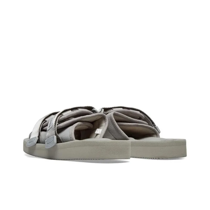 Suicoke Rubber Sole Slip Resistant Slide Slippers Men's Gray-3