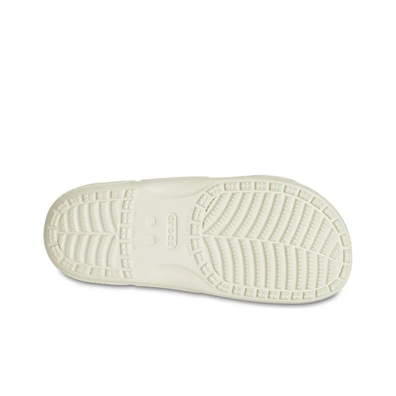 Crocs Classic Double Band Slide Sandals Bone-5