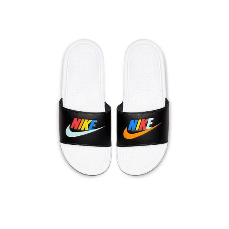 Nike Benassi Jdi Mismatch 'Black'-2