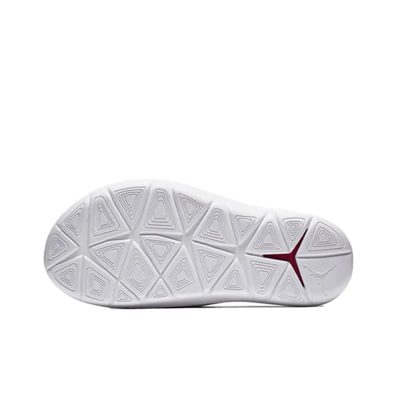 Jordan Slide Slippers Women's Black Red White-4