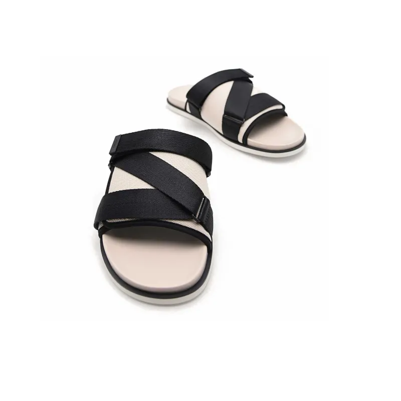 PEDRO Slide Slippers Men Beige/Composite Color-2