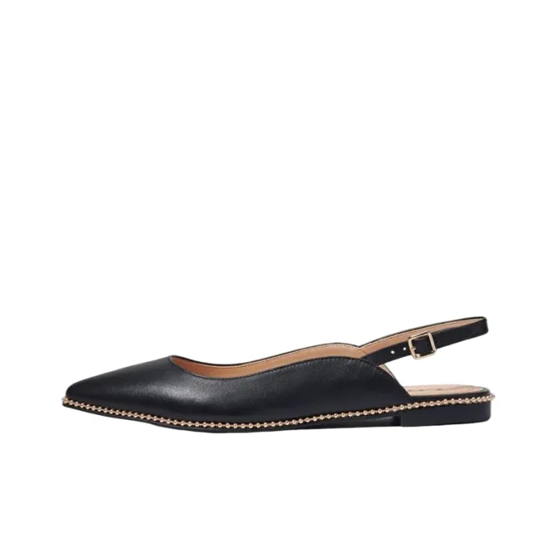 COACH Casual Single Shoes Women's Black-0