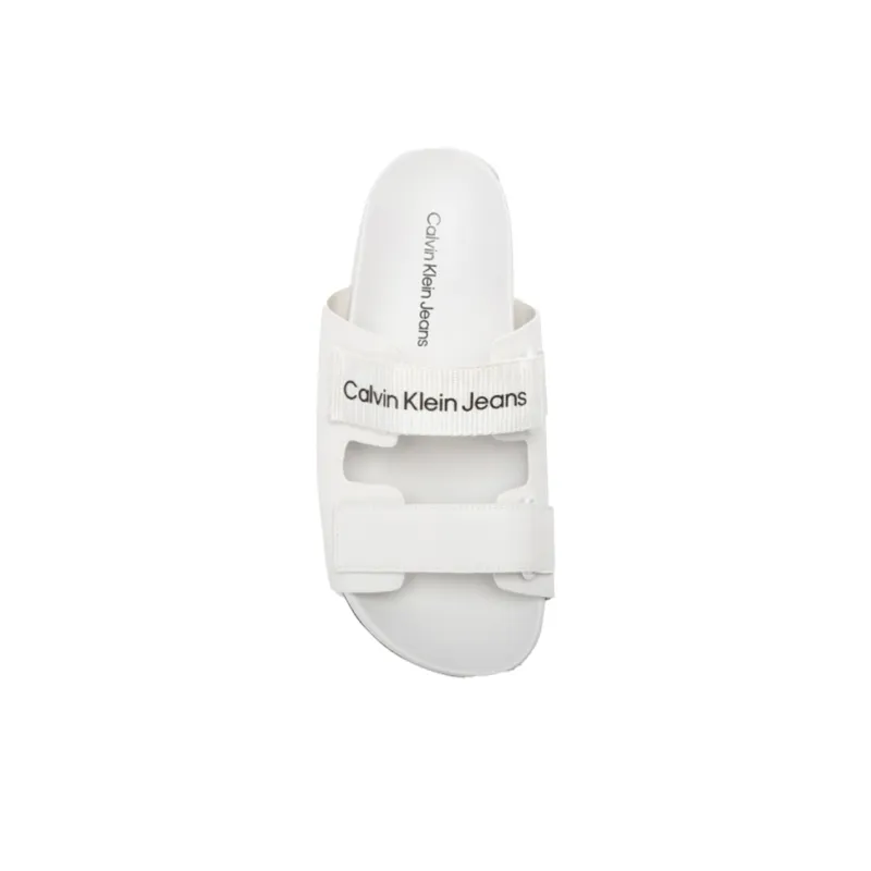 CALVIN KLEIN Slide Slippers Women's White-2