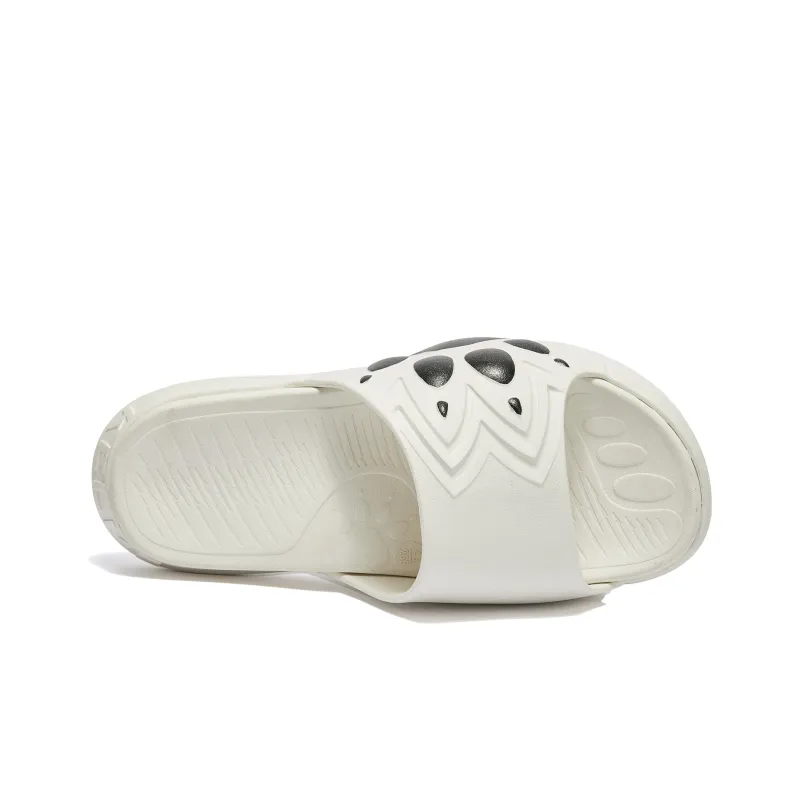 KELME EVA Slip Resistant Abrasion Resistant Quick Dry Sports Slippers Unisex Beige White Black-3