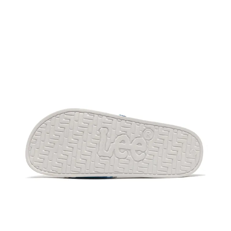 Lee Slip-Resistant Slide Slippers Unisex Blue-4