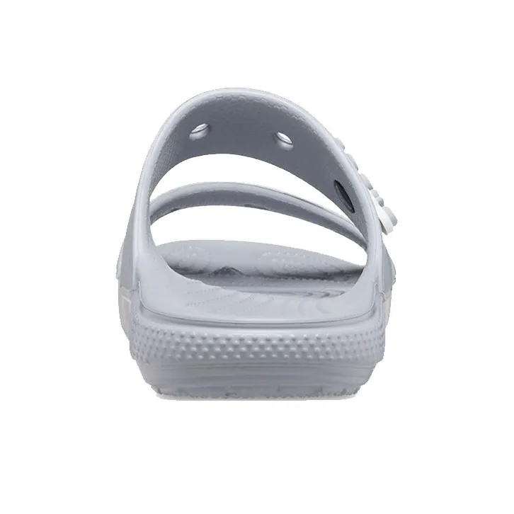 Crocs Classic Double Band Slide Sandals Light Grey-3